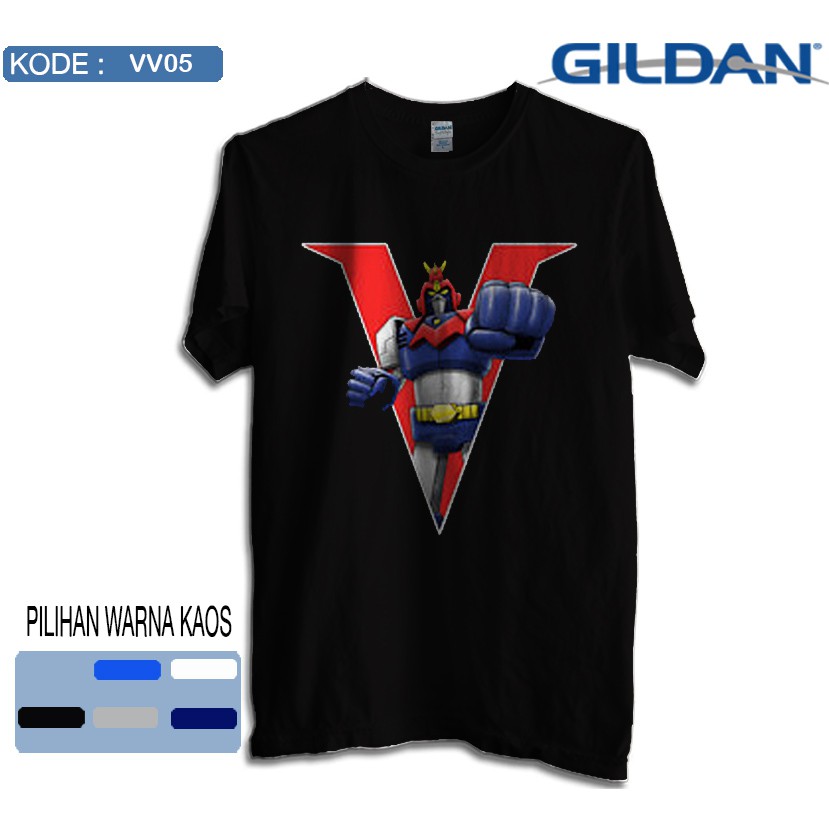 Kaos the voltes v anime original gildan softstyle vv05