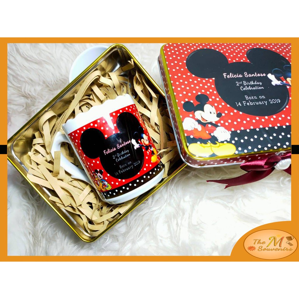 hampers MUG CUSTOM + KALENG CUSTOM