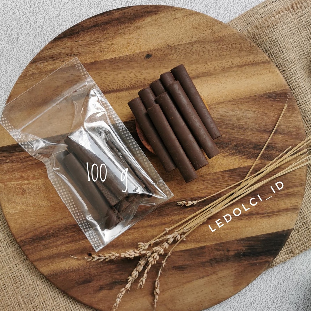 

TERMURAH! TULIP COKLAT STICK DARK CHOCOLATE COMPOUND BATONS 100 GRAM