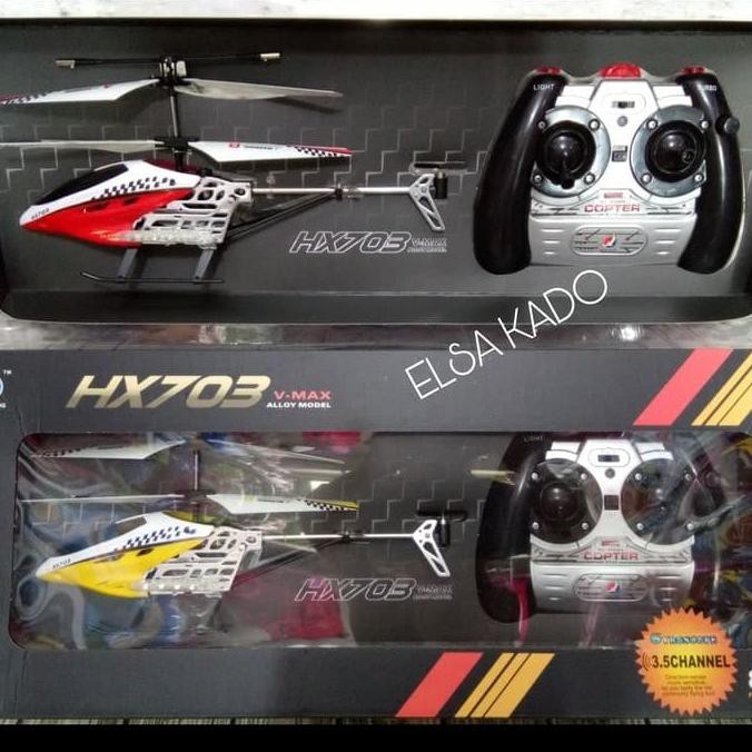 Mainan Rc helicopter hx 703 remote control helicopter hx 703 drone
