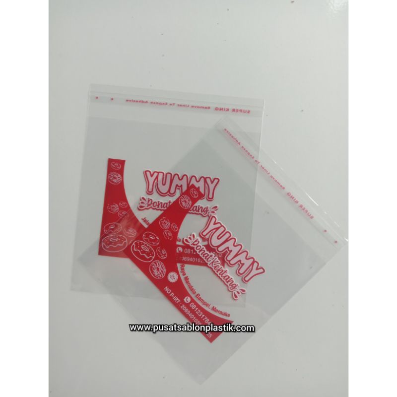 

PLASTIK OPP SABLON UK 15*16 030 MIC SEAL/PEREKAT