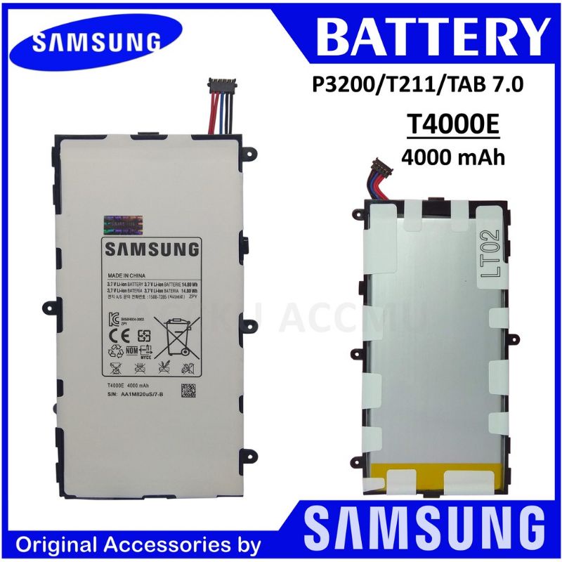 BATTERY BATRE BATRAI BATERAI SAMSUNG TAB 3 P3200 T211 BATT ORIGINAL