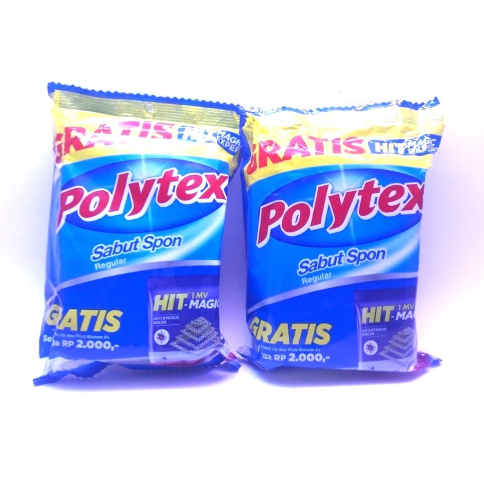 Sabut spon polytex gratis hit magic murah
