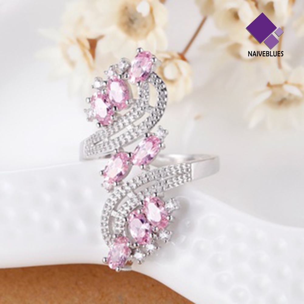 Cincin Cubic Zirconia Untuk Wanita