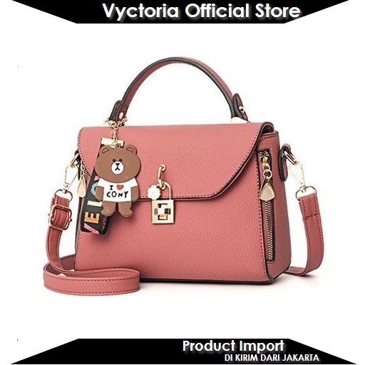 (COD) Vyctoria VOS99021 Tas Selempang Wanita Fashion Import Grosir EL471 BQ2367 BTH99021 GT1333 LT1464 CR7394 99021 2367 1464 1333 7394 471