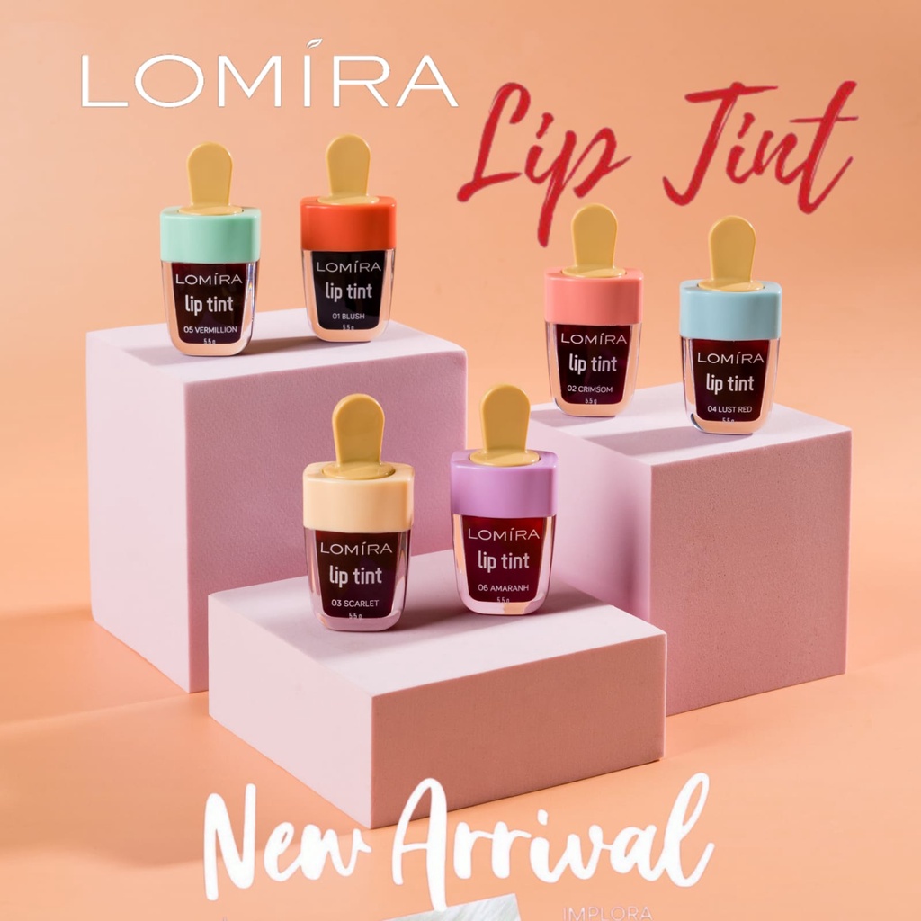 ( Ecer ) Lomira LIP TINT / Lip tint lomira / lip serum