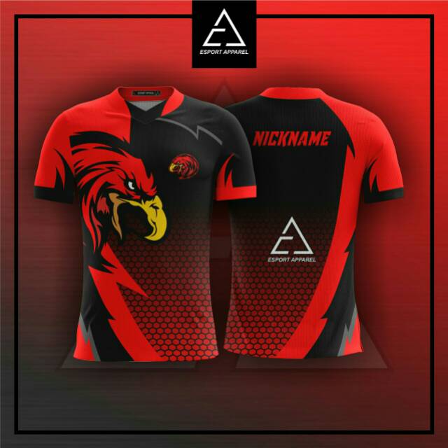 Custom Jersey  Gaming  Esport Free Fire Aov Pubg Ml  Free 