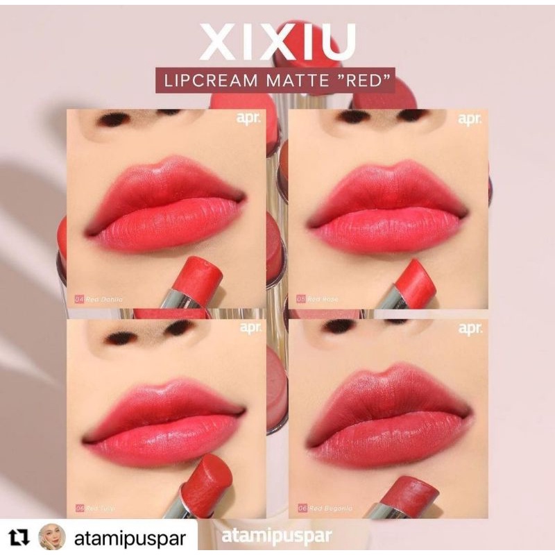 XI XIU Lipstick Matte Finished 3.8g