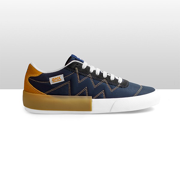 Geoff Max Factory - Sadega 2.0 Blue Orange (Grade B) | Sepatu Pria