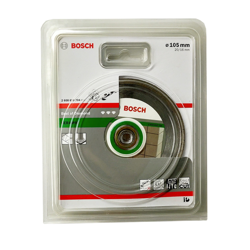 Diamond Wheel Bosch 4&quot; inch / Bosch 4 Inch Diamond Wheel Universal Turbo Best Series / PISAU POTONG GRANITE /
