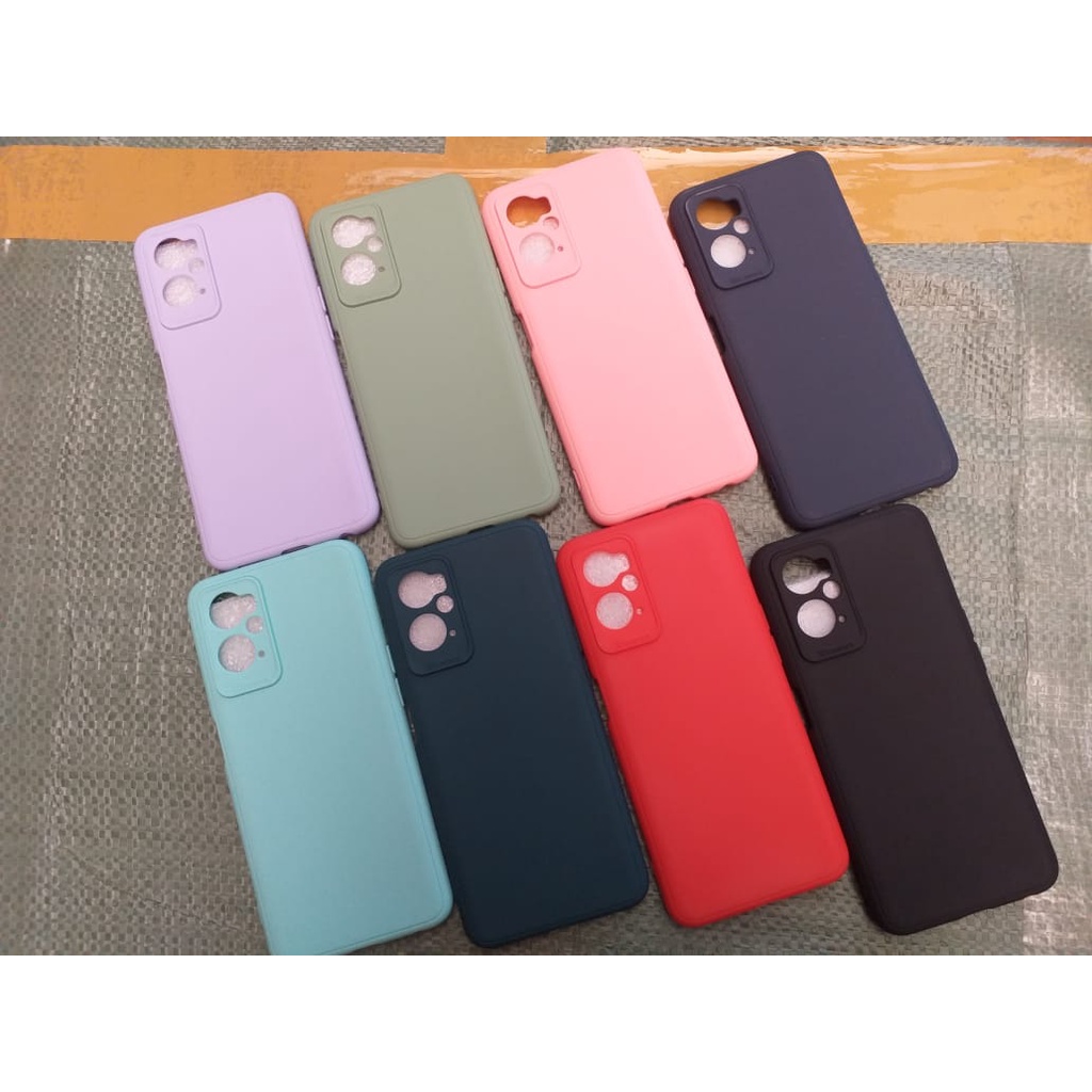 Case Pro camera Macaron Oppo A36/A76 Silikon Softcase Matte Casing