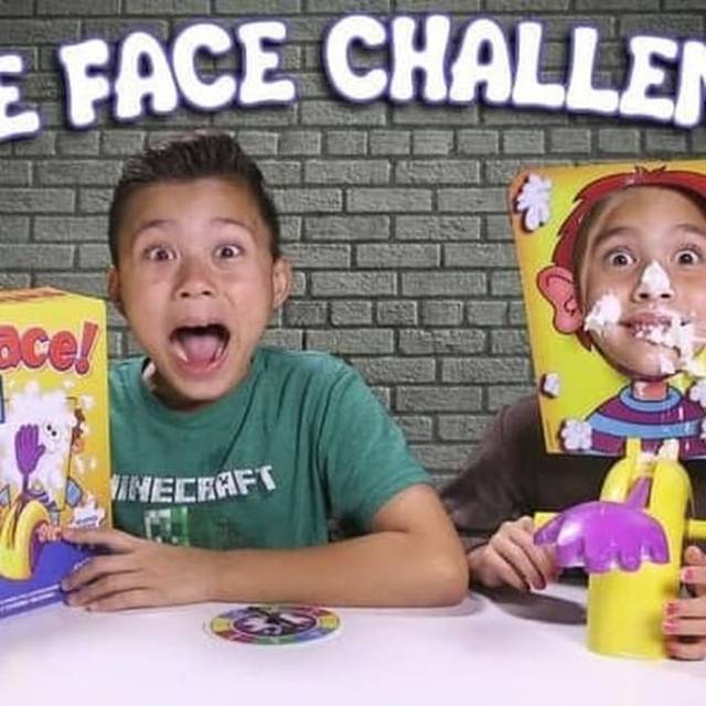 Pie Face Game - Mainan Lempar Cream - Running Man Game Anak Edukatif