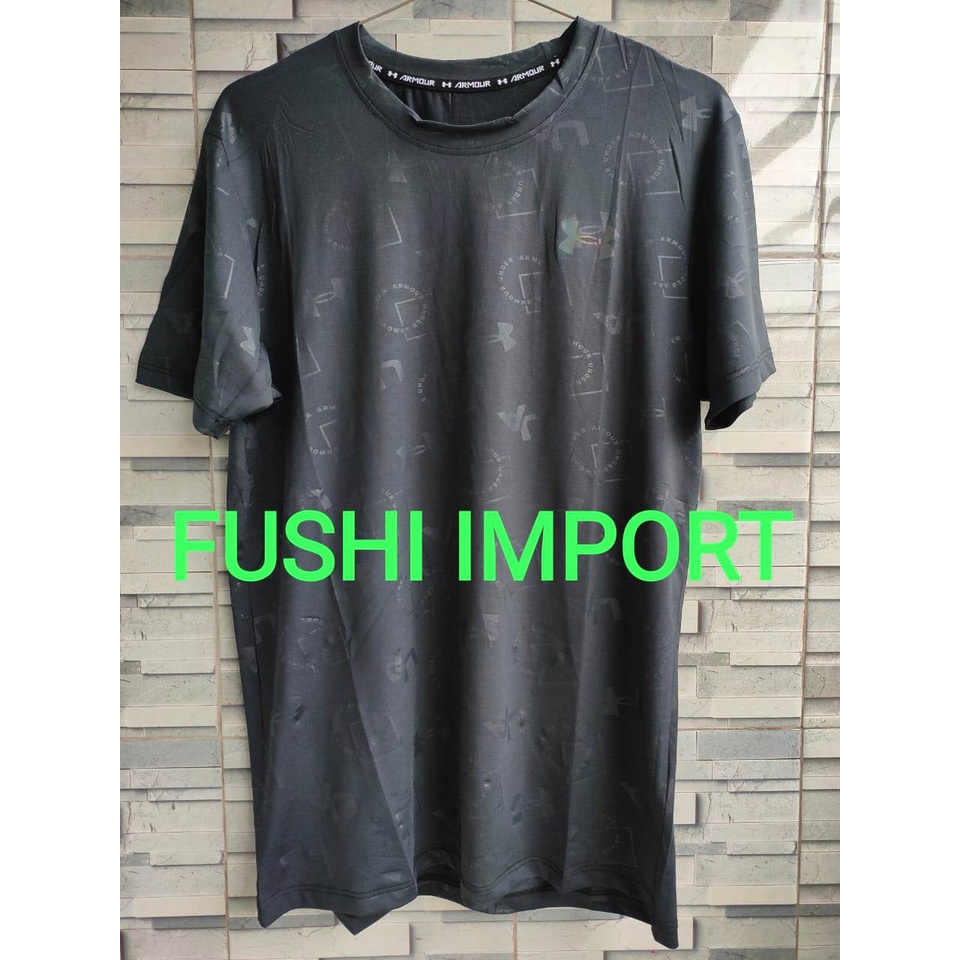 HQ KAOS RUNNING 18250# POLO KAOS OLAHRAGA KAOS PRIA IMPORT  / POLO KAOS DRYFIT PRIA ADEM DINGIN