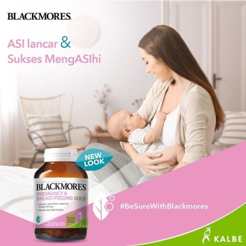 [KALBE] Blackmores Pregnancy and Breastfeeding Gold Multivitamin Kehamilan dan Menyusui isi 60 Kapsul