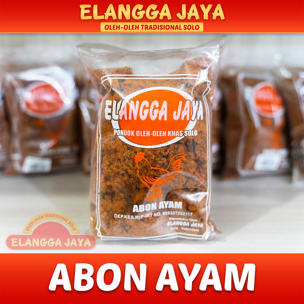 

Abon Ayam ELANGGA JAYA 200 gr