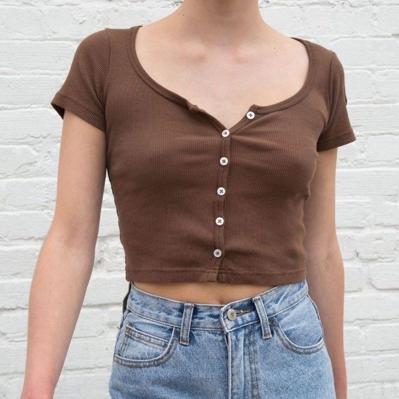 brown zelly top dupe
