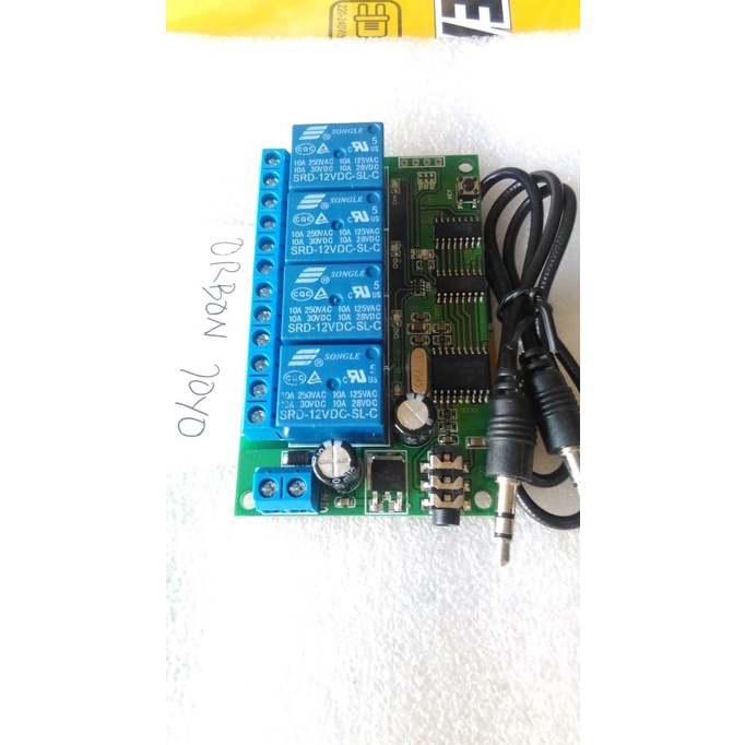 :::::::] Kit Modul DTMF Relay 4CH