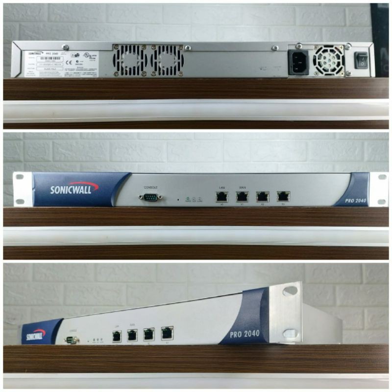 SonicWALL PRO 2040 VPN Firewall Network Model IRK0A-02A berkualitas