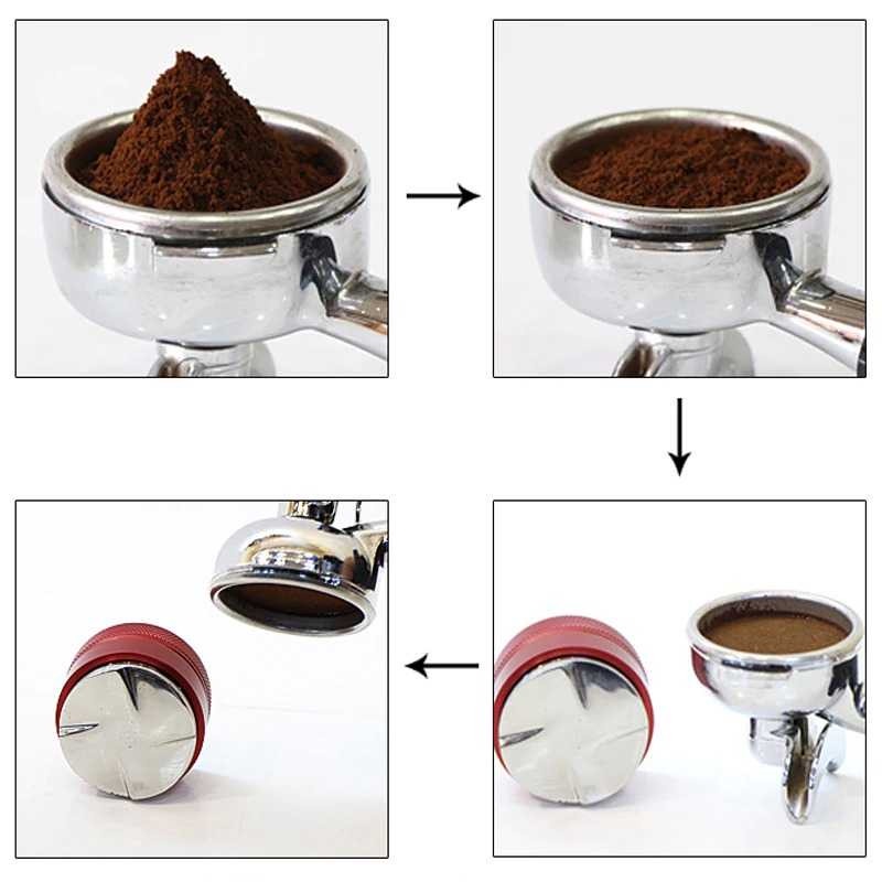 Tamper Kopi Press Coffee Powder Alat Tamping Memadatkan Bubuk Stainless