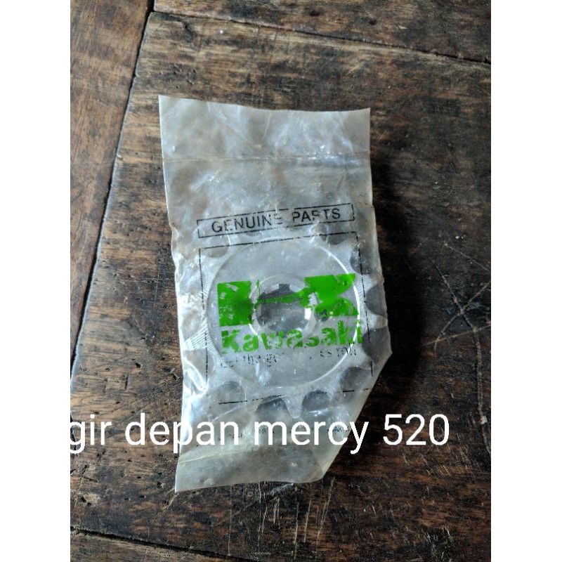 gigi tarik depan gir depan Kawasaki Binter mercy