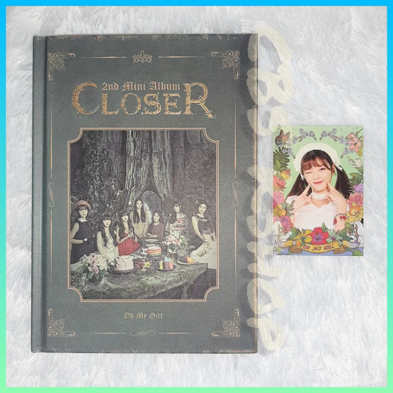 Download Super Rare Oh My Girl Closer Album Limited Rare Photocard Yooa Coloring Book Pc Shopee Indonesia