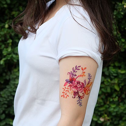 

POTATOO B MAGIC PURPLE Temporary Tatto STicker