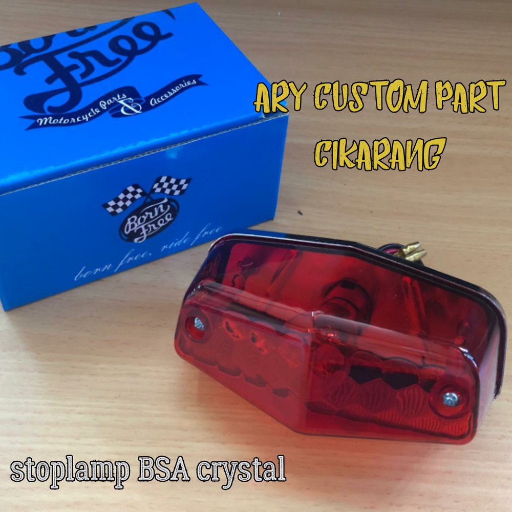 Lampu Belakang Cb 100 Cb Gelatik Racing Model Bsa Terakhir Shopee Indonesia