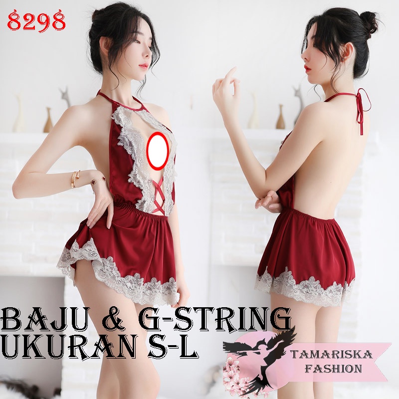 BAJU PAKAIAN TIDUR LINGERIE KOSTUM COSTUME LUCU SERAGAM BABYDOLL KEMEJA POLOS CELANA DALAM CD BRA BH