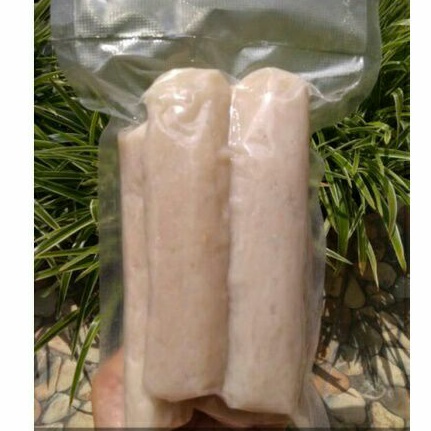 

Pempek Lenjer besar isi 5pcs plus cuko Asli Palembang ( 1 lenjer bisa potong 5)