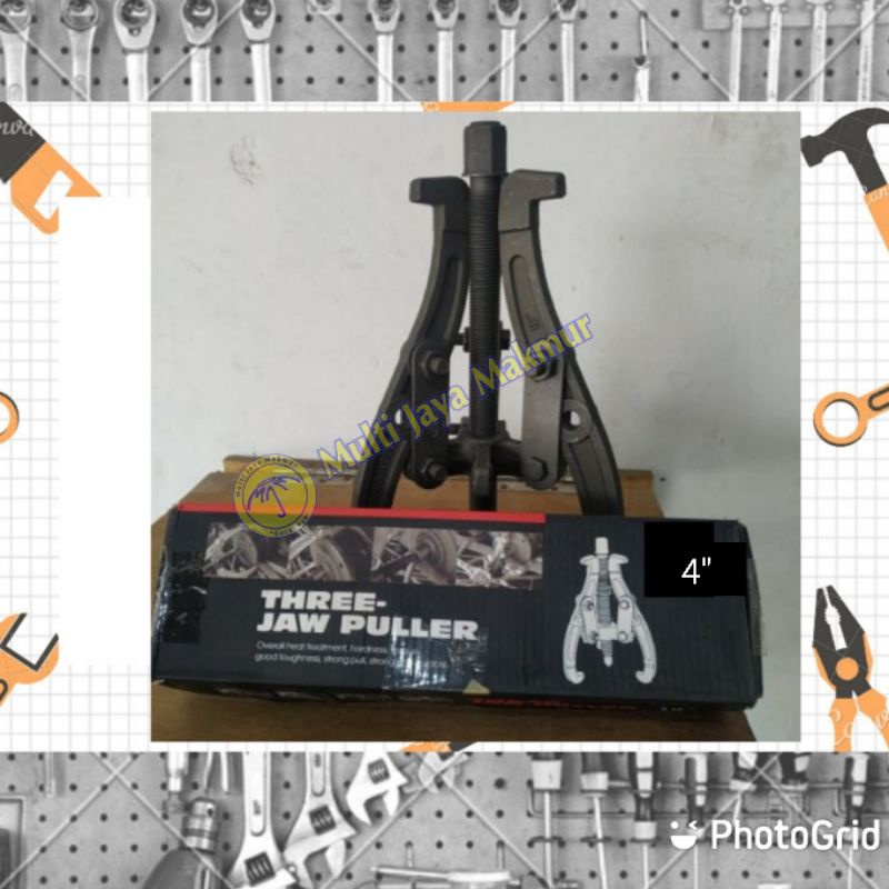 TREKER BEARING DUA TIGA KAKI JAW PULLER GEAR