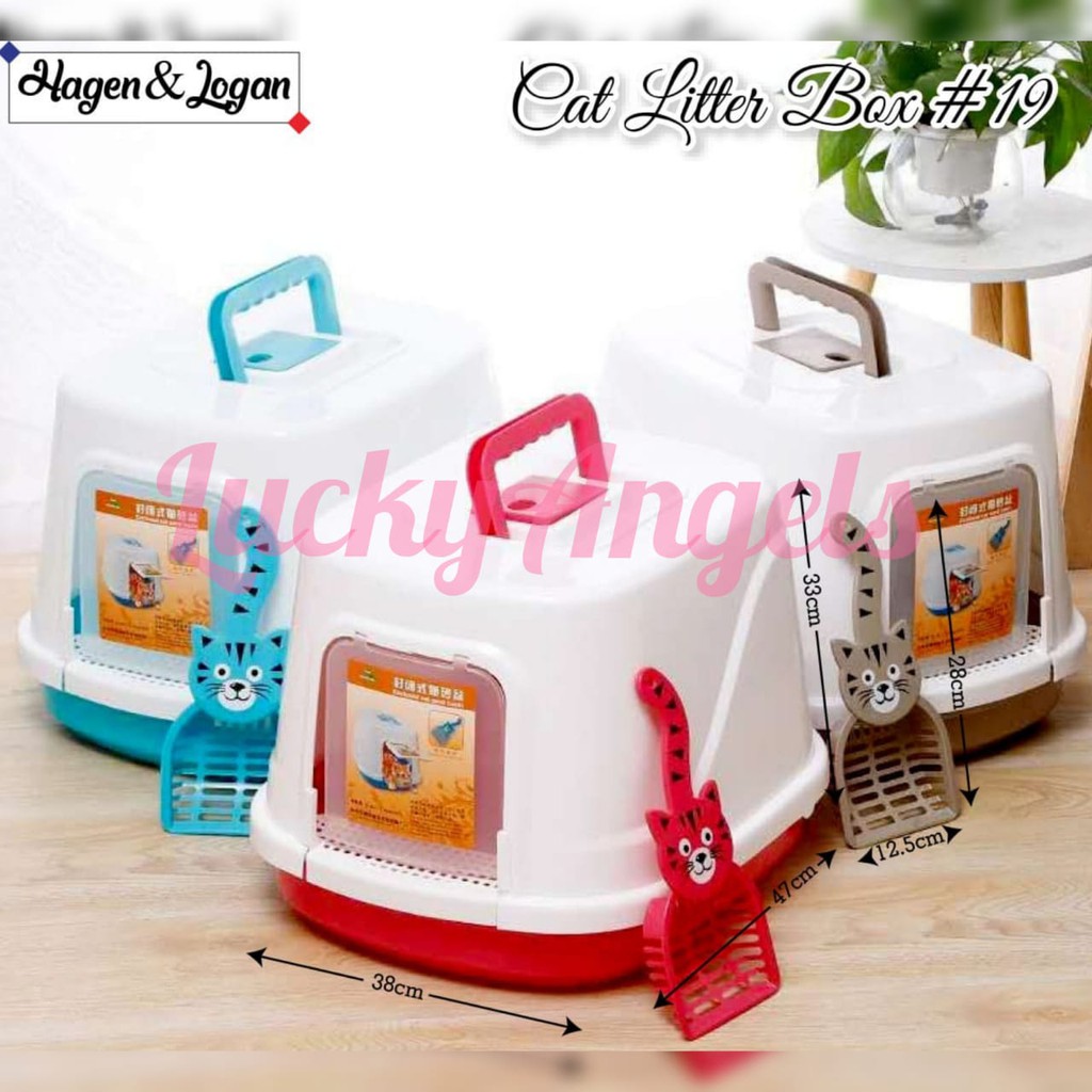 CAT LITTER BOX #19 BOX PASIR BESAR UNTUK KUCING