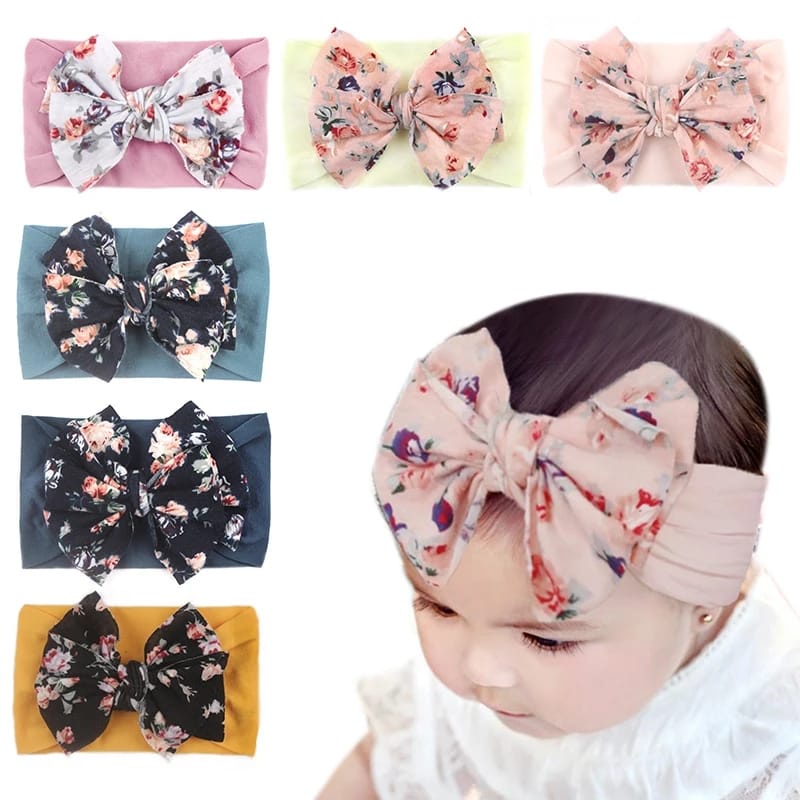 (Pimenova) bandana bayi Double knot headband baby headband