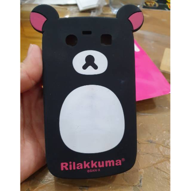 Silikon jelly blackberry bb onyx 9700 rilakkuma sarung hp blackberry bb onyx 9700 rilakkuma