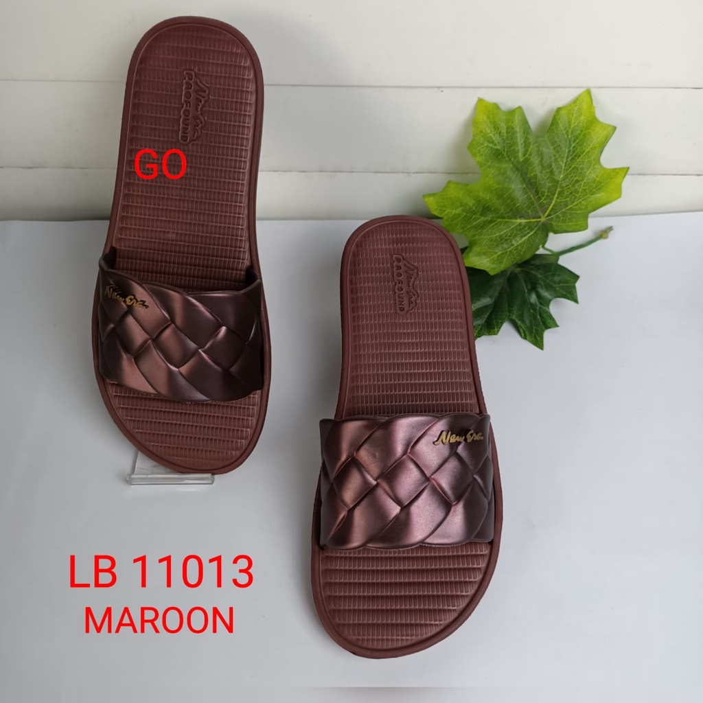 gof NEW ERA LB 11013 Sandal Selop Flat Wanita Sandal Slop Jelly Sendal Cewek