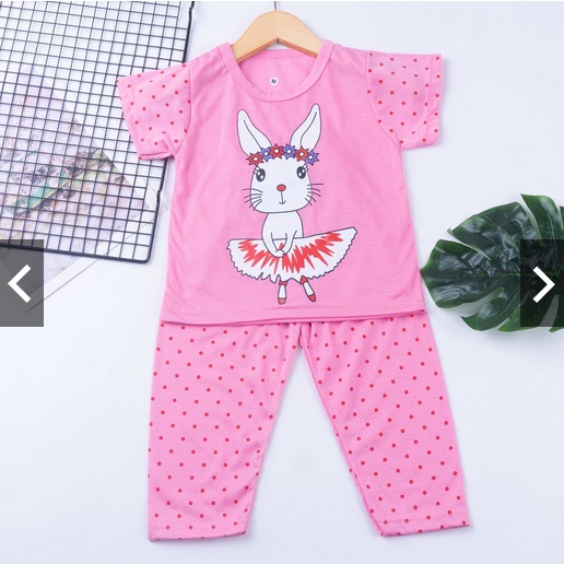 BAJU TIDUR ANAK CEWEK COWOK / SETELAN ANAK COWOK-CEWEK CELANA PANJANG MODEL PIYAMA FIT 1-6 TAHUN PIYAMA ANAK part 1