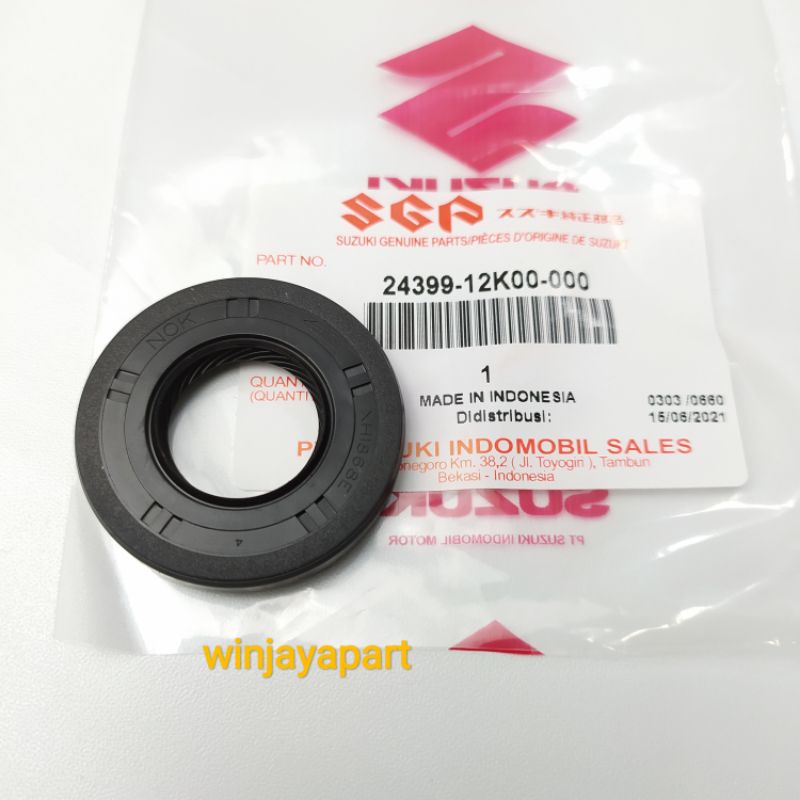 SEAL GEAR DEPAN SATRIA FU INJEKSI 24399-12K00-000 ORIGINAL SUZUKI GENUINE PARTS