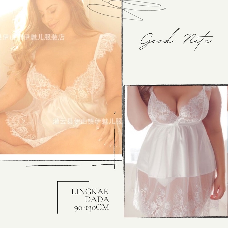 Lingerie Jumbo Lingerie Murah Baju Tidur Wanita Dewasa Lingerie Set Kimono Lingerie Set Jumbo Linger