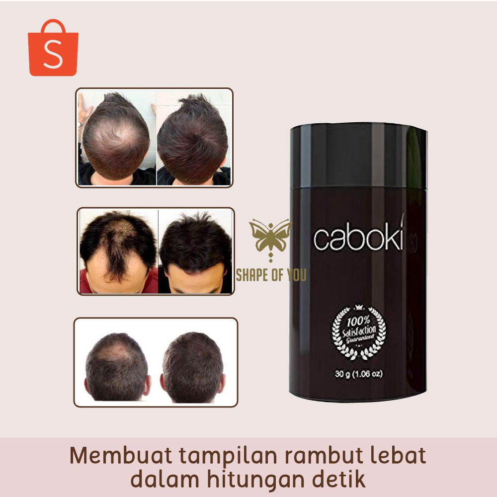 CABOKI Original Pelebat Bukan Penumbuh Rambut Kepala Tipis Rontok CABOKI Murah Kemiri Kuat Ori USA