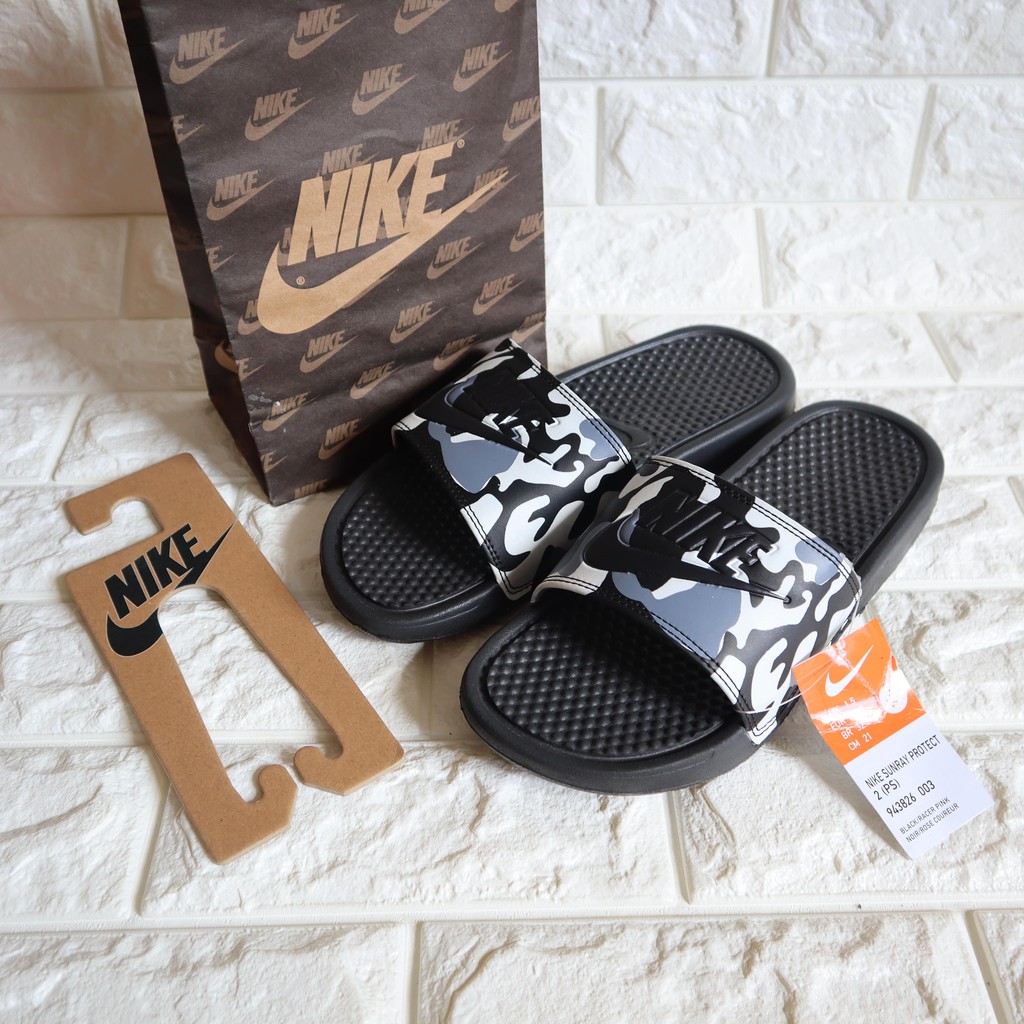 sandal Nike Benassi Jordan Army / Sandal selop abri unicorn / Sandal Pria / Sandal Slop kasual pria