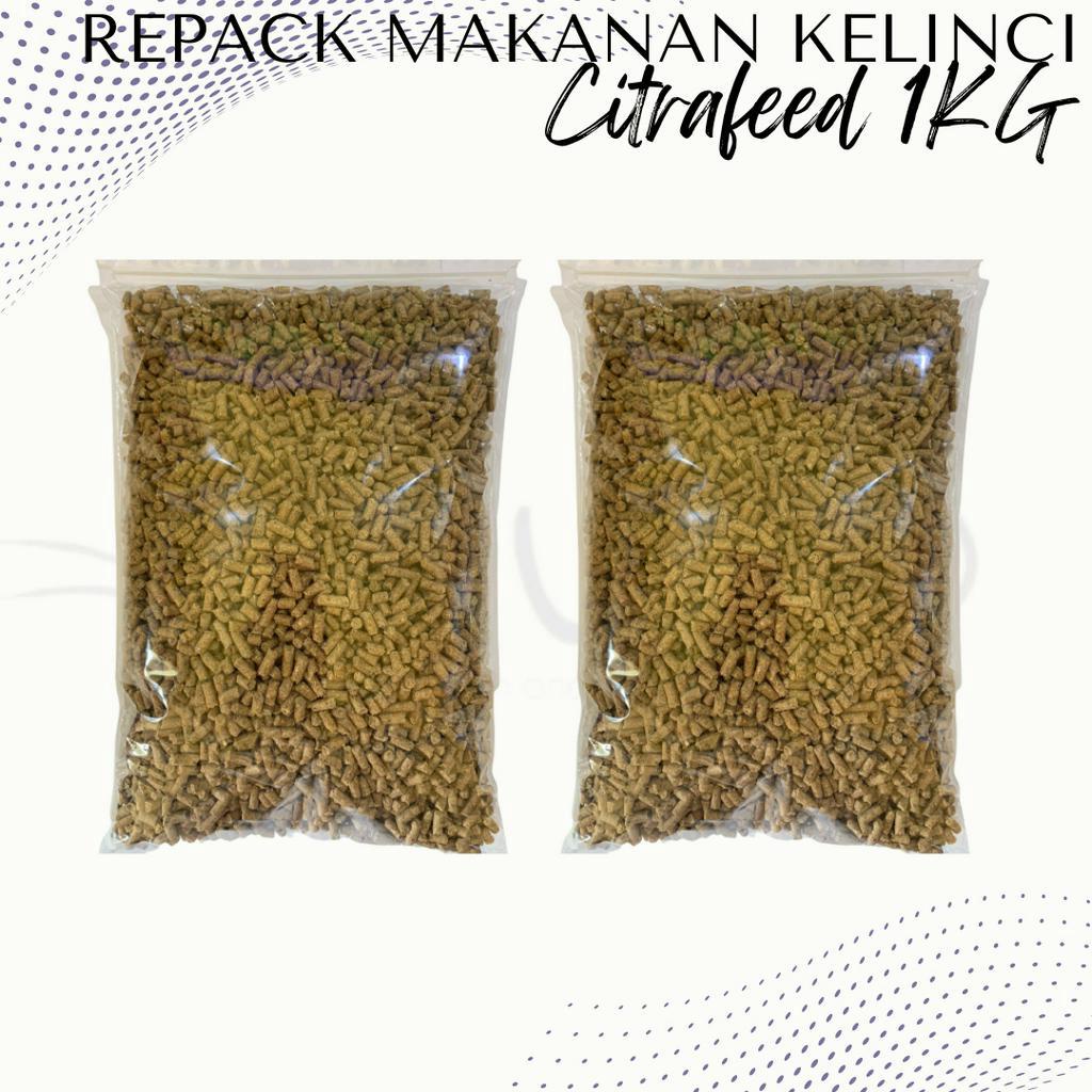 MAKANAN KELINCI CITRAFEED REPACK 1 KG 1KG RABBITFOOD RABBIT FOOD