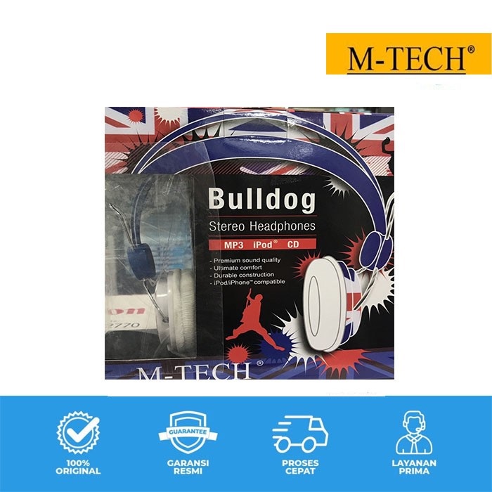 Headset M-Tech Bulldog Stereo - Headphone Earphone