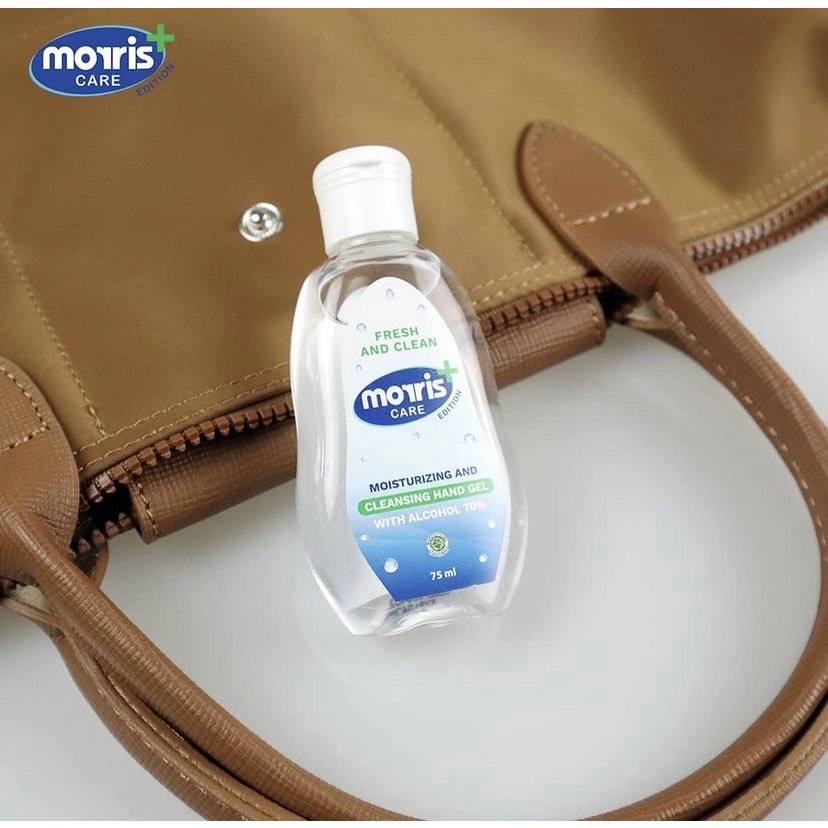 Hand Sanitize Morris Care Gel - Botol Fliptop Kemasan 75 ml