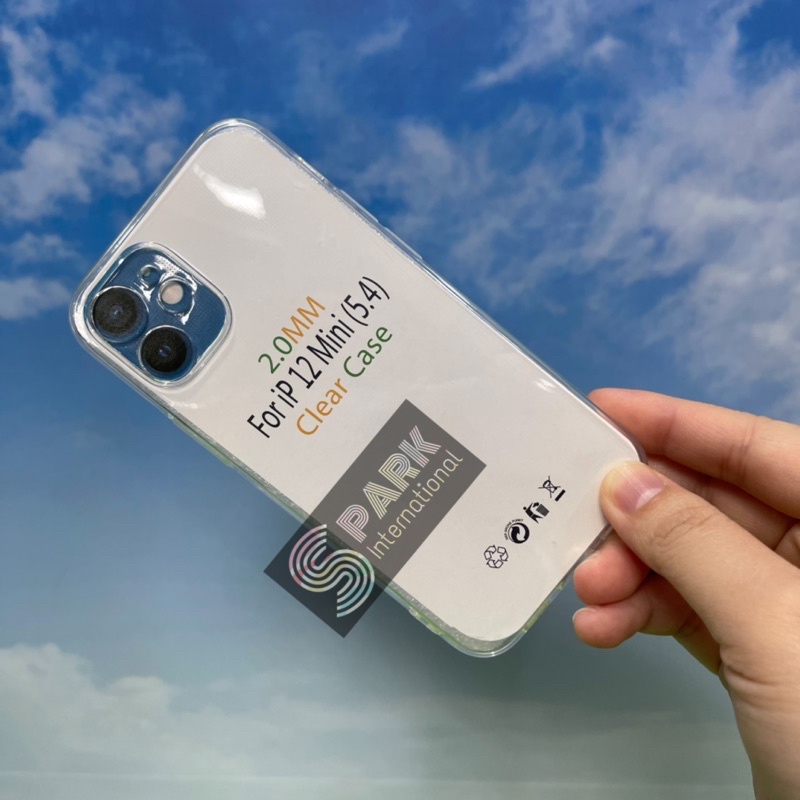 CLEAR CASE IPH 12MINI SOFTCASE TPU 2.0MM IPH 12 MINI PROMO SEN
