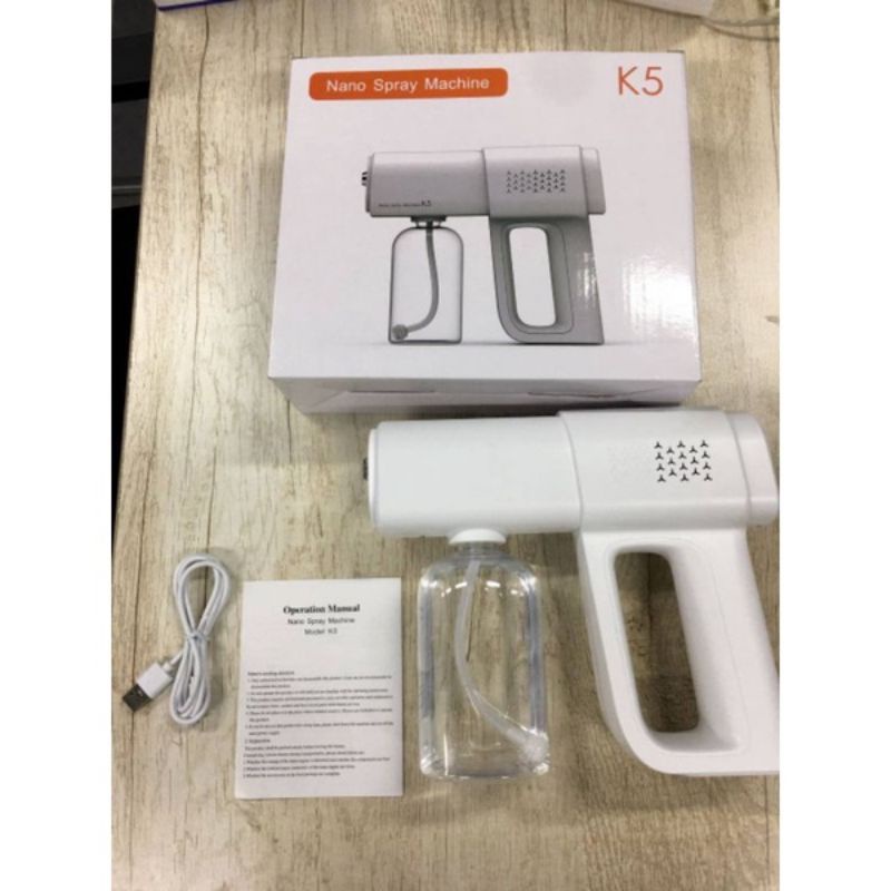 Nano Spray Gun - Tembakan desinfektan dengan UV