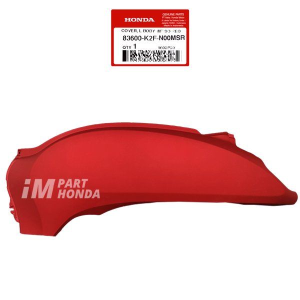 Cover Body KIRI Scoopy eSP K2F Stylish Red Merah DOF 83600-K2F-N00MSR