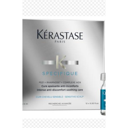 Kerastase Specifique Cure Apaisante Isi 12 U/Kulit Sensitif Mutu Terbaik
