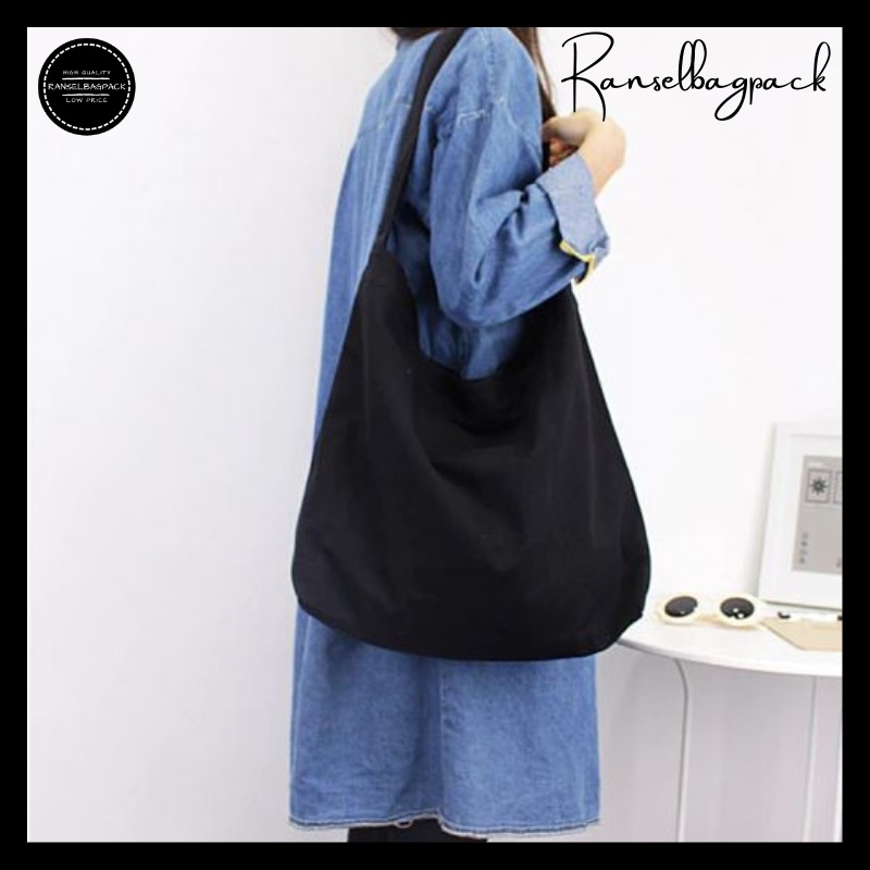 Tas Tote Bag Wanita - Terbaru Murah Bagus Kekinian Model Import Korea Fashion Stylish Traveling Sekolah Kuliah Kerja Remaja Dewasa Bahu Messenger Simole Elegan Casual Perempuan Cewek