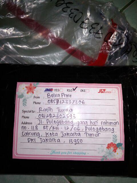 Plastik Plong Sablon Ukuran 30x40 Cm