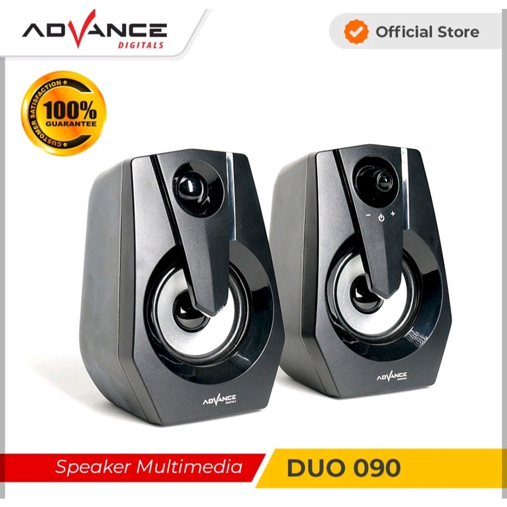 Speaker Original Advance DUO-090 7 Colors Pulsating LED/ Speaker Gaming