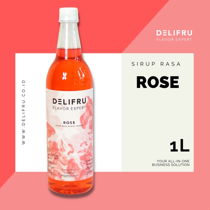 

Syrup Rose Delifru - Sirup Bunga Mawar Premium